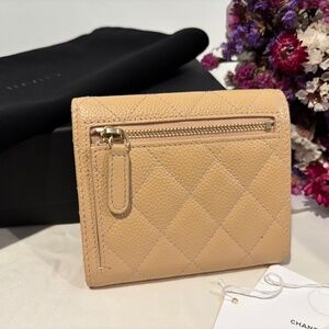 Chanel wallet with Tag and box and dust bag.